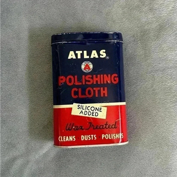 💎Collectors Vintage Rare 1950s Atlas Tin Can - Picture 8 of 13